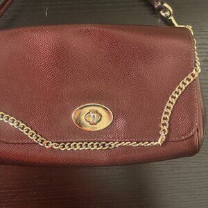 Cpach Mini Ruby Leather Handbag